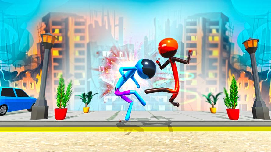 Stickman Ninja Fight: Ropehero ဖန်သားပြင်ဓာတ်ပုံ 2