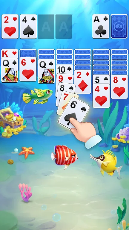 Solitaire Fish: Card Games應用截圖第1張