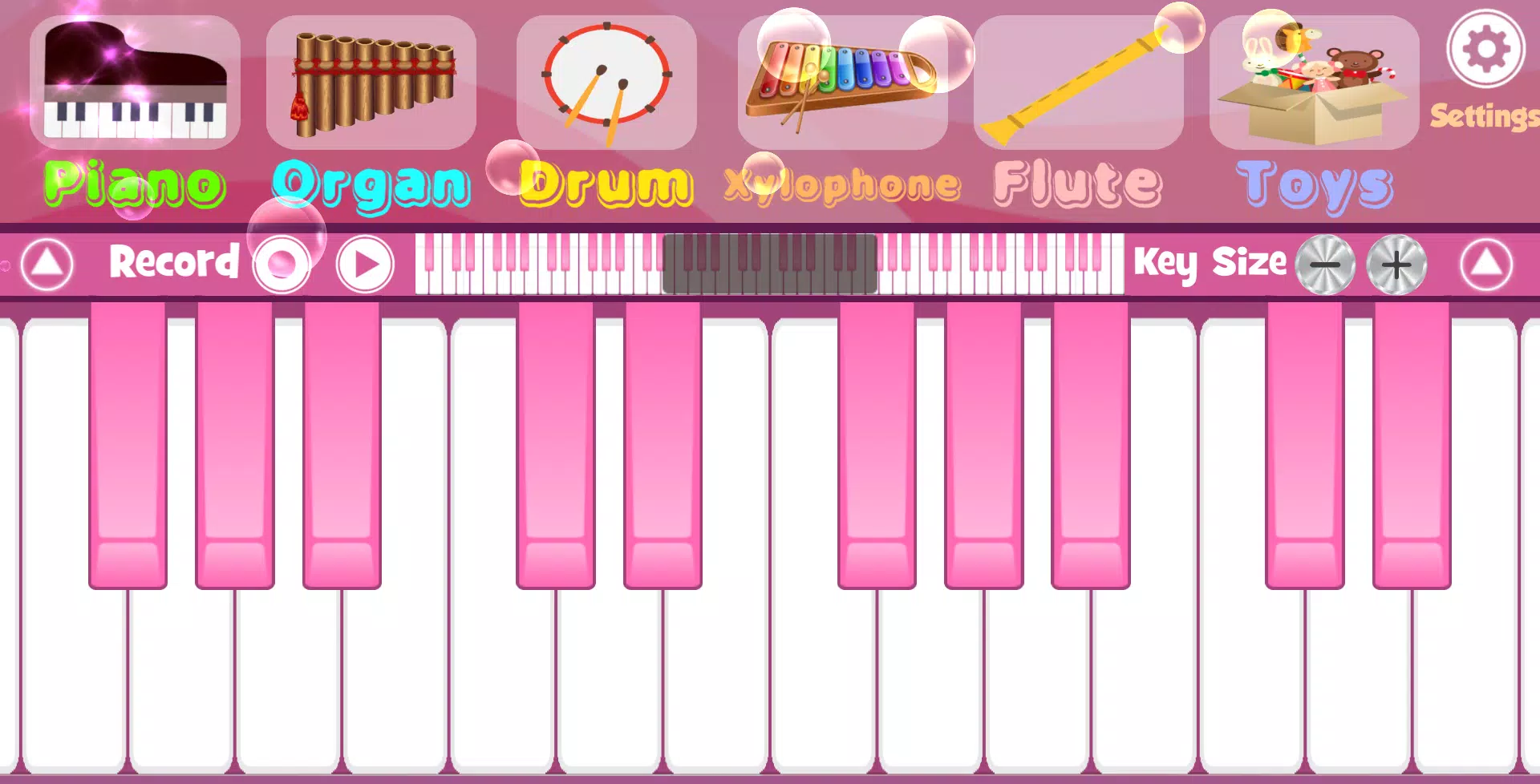 Pink Piano Ekran Görüntüsü 0