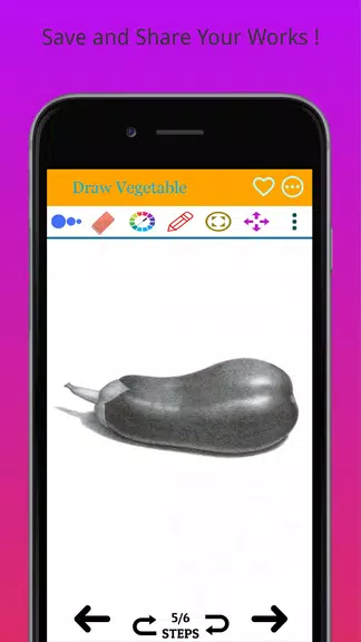 How to Draw Real Vegetables Zrzut ekranu 2