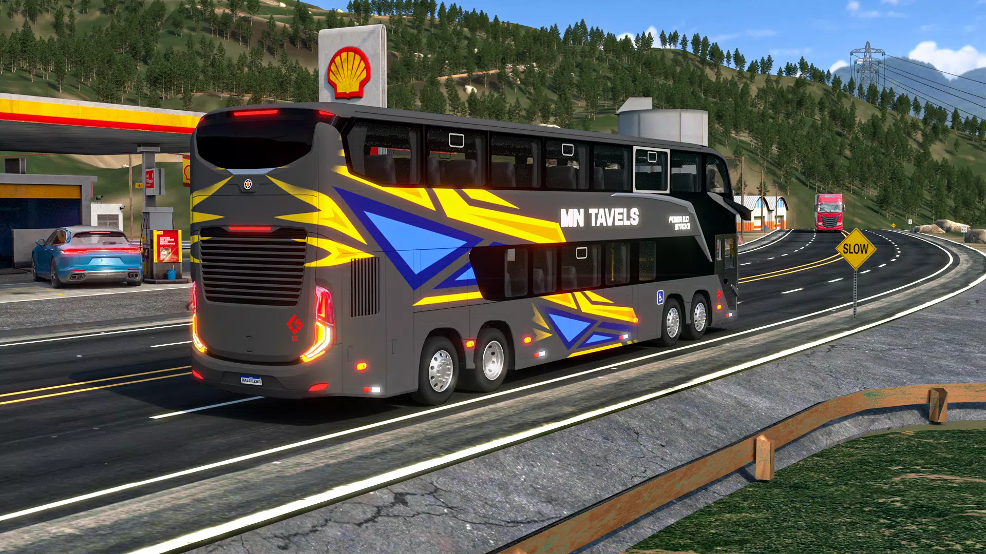 Bus Coach Simulator: City Bus Captura de pantalla 1