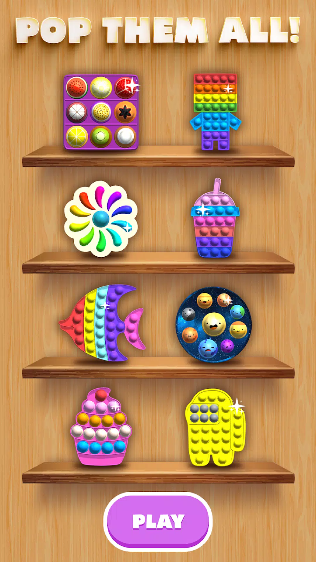 Pop It! Fidget Toys 3D Poppet Screenshot 0