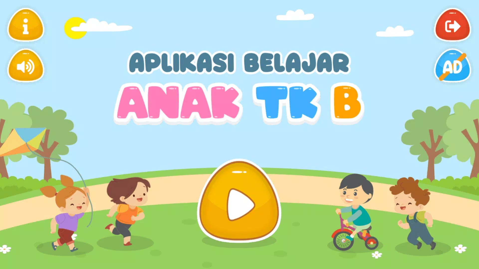 Aplikasi Belajar Anak TK B ภาพหน้าจอ 0