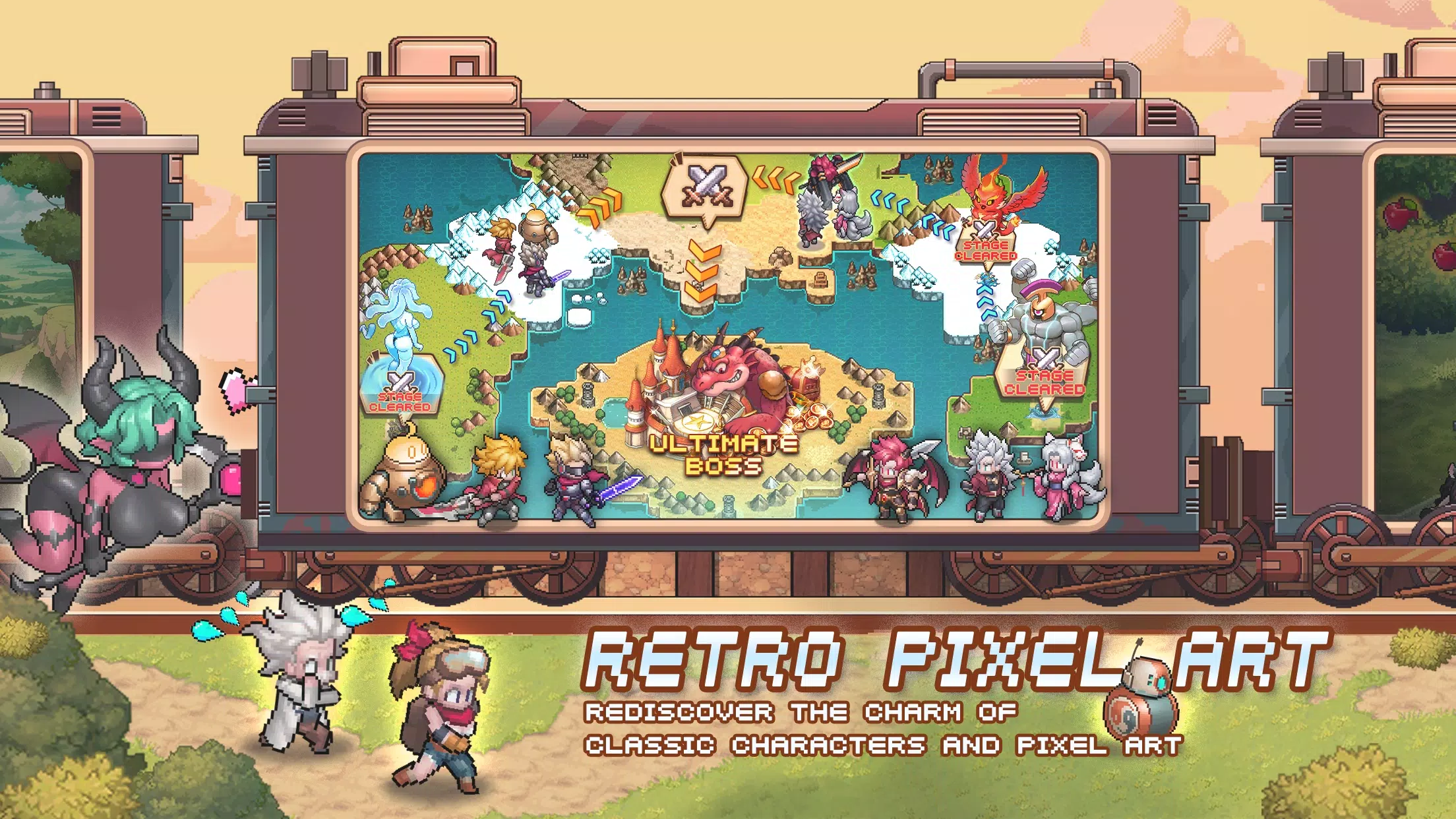 Realms of Pixel: Tech & Magic ภาพหน้าจอ 2