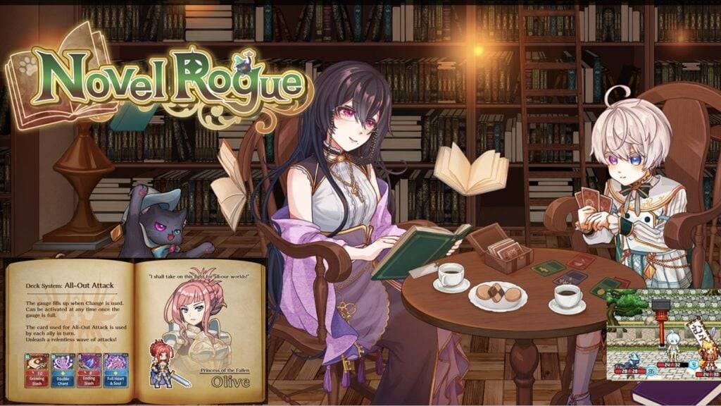 Inilunsad ni Kemco ang card deck-building roguelite novel na si Rogue sa Android