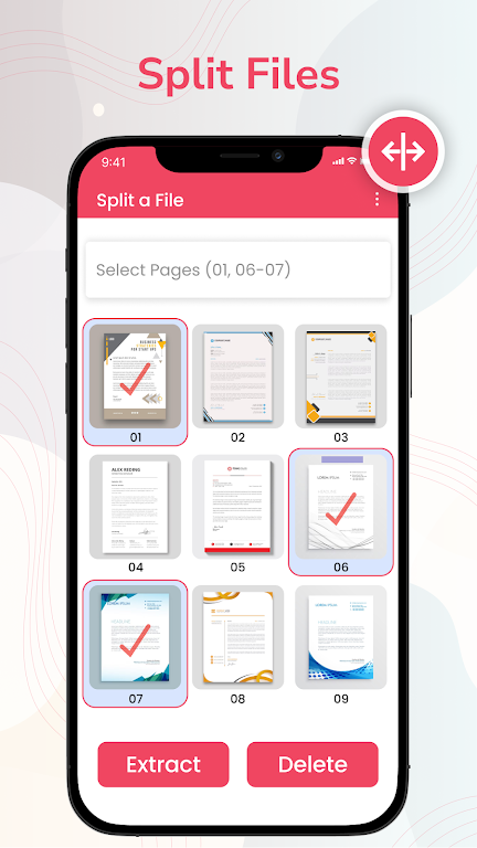 Split & Merge PDF files Schermafbeelding 3