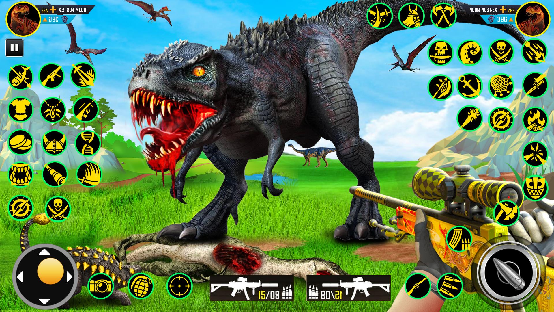 Wild Dinosaur Game Hunting Sim Captura de tela 1