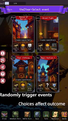 Brave Life Simulator：RPG Game應用截圖第1張