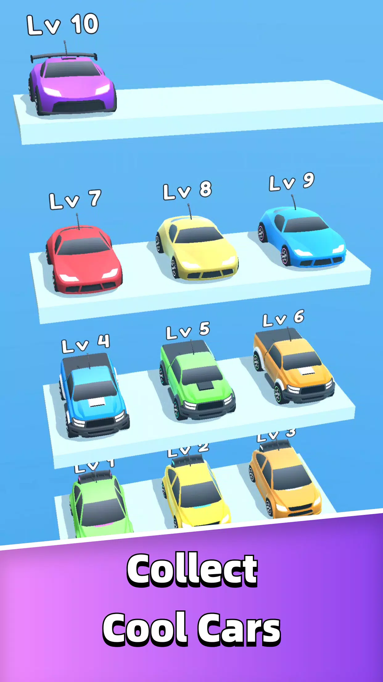 Merge Car Run Screenshot 2