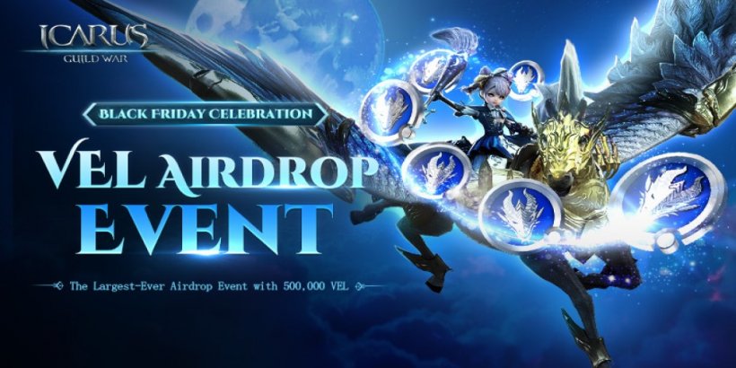 Icarus M: Guild War veranstaltet ein riesiges AirDrop-Event für den Black Friday 2024