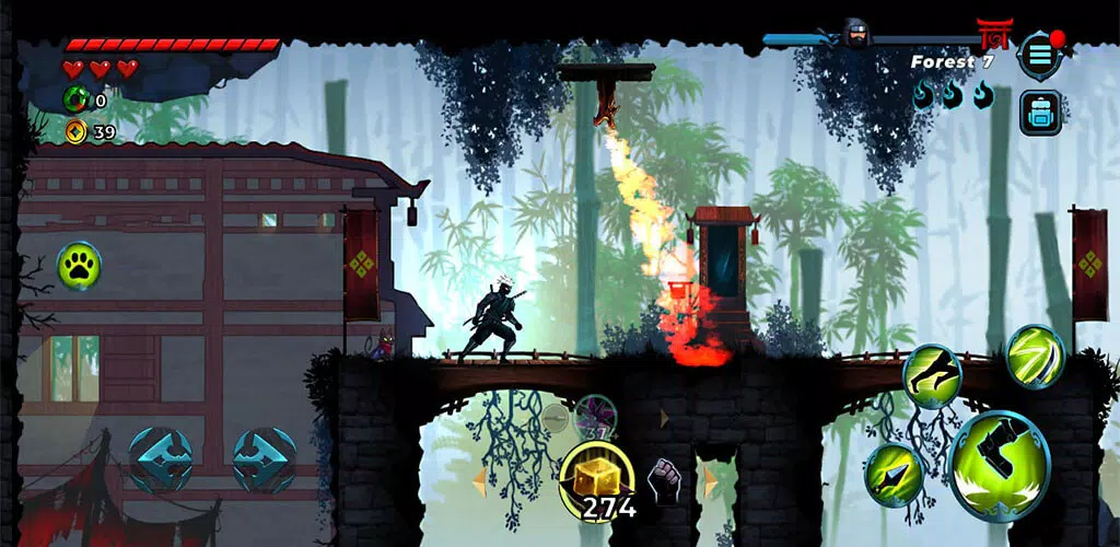 Ninja War: Shadow Adventures应用截图第1张