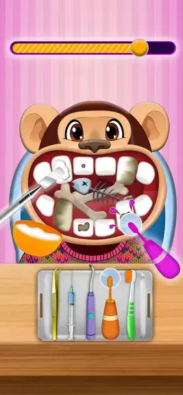 Hippo's Doctor : Dentist Games Ảnh chụp màn hình 1