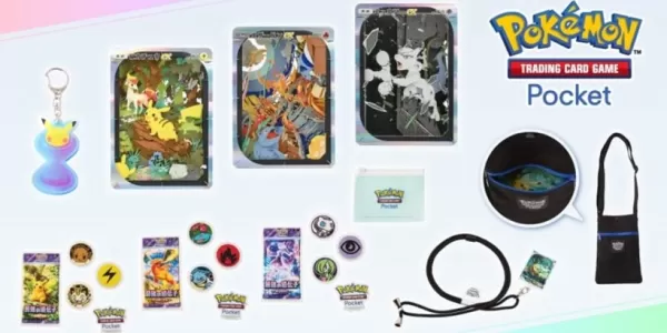 Pokémon TCG Pocket Merch Launches Exclusively in Japan