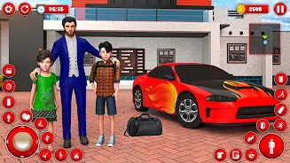 Virtual Single Dad Simulator Screenshot 1