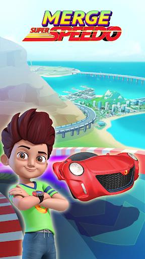 Merge Super Speedo - Kicko Car Tycoon Tangkapan skrin 0