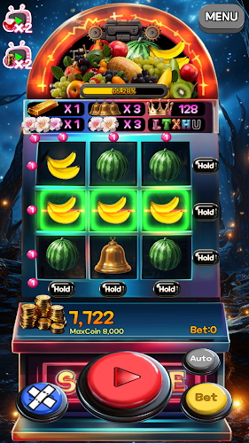 Heart-racey Fruits Golden Slot Tangkapan skrin 1