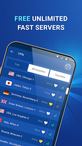 VPN - secure, fast, unlimited Ekran Görüntüsü 0