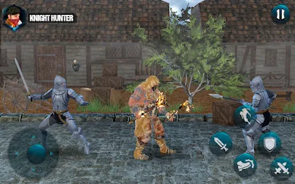 Real Knights Fighting Game ภาพหน้าจอ 0