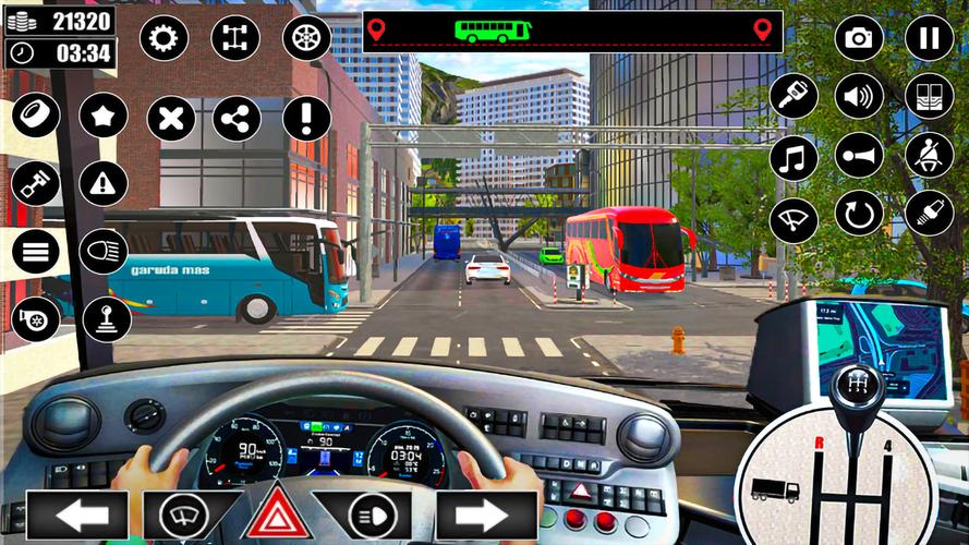 Motor Bus Simulator Coach Game Screenshot 0