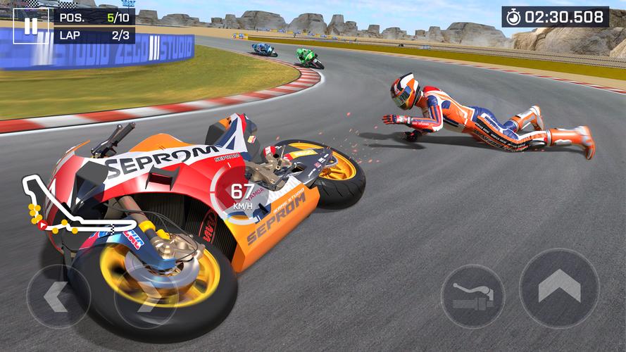 Moto Rider, Bike Racing Game Captura de pantalla 0