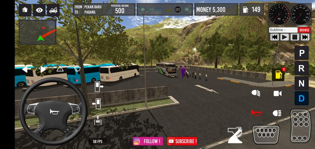 IDBS Simulator Bus Sumatera ဖန်သားပြင်ဓာတ်ပုံ 3