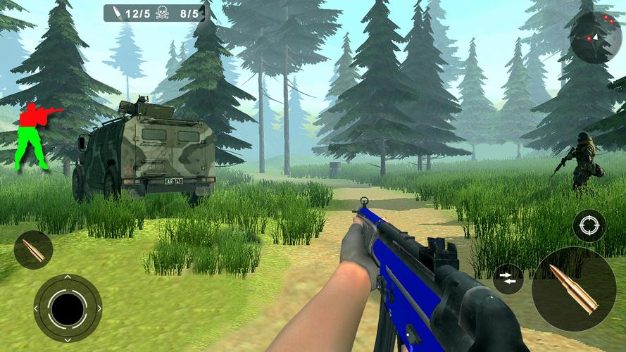 Commando Strike Offline Game Скриншот 1
