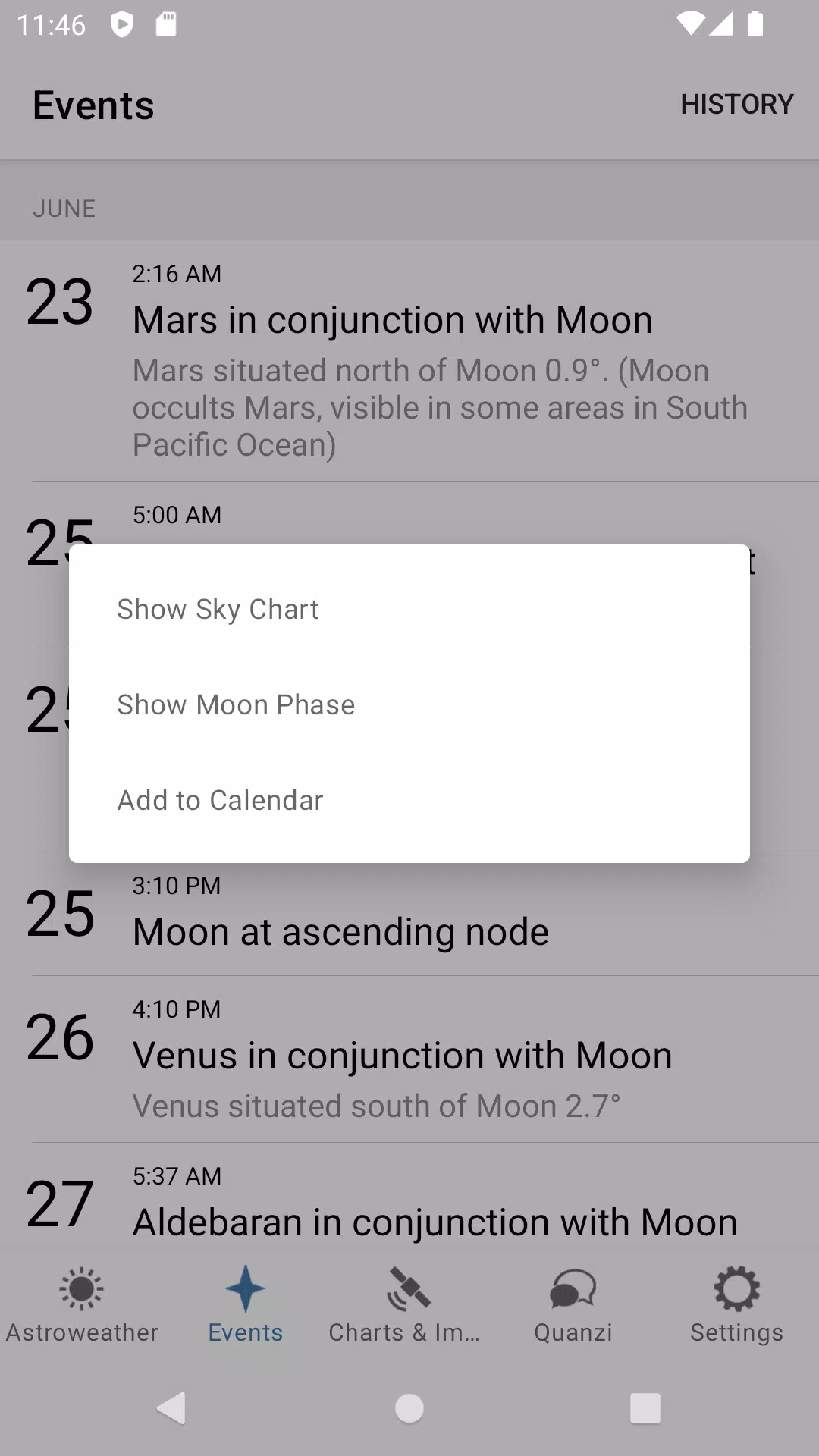 Astroweather应用截图第3张