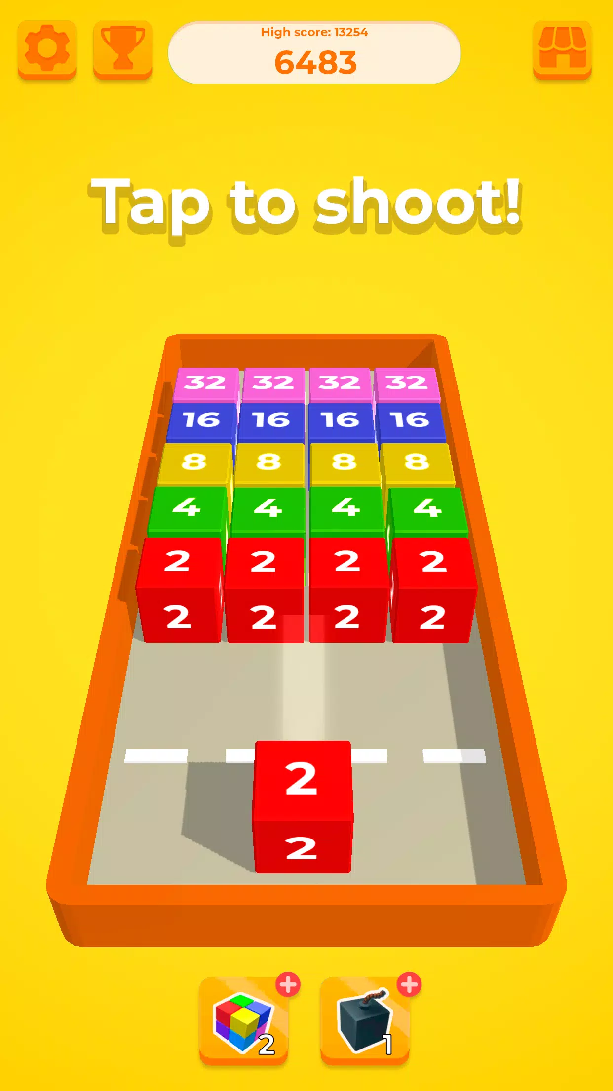 Chain Cube: Combinação de 2048 Captura de tela 2