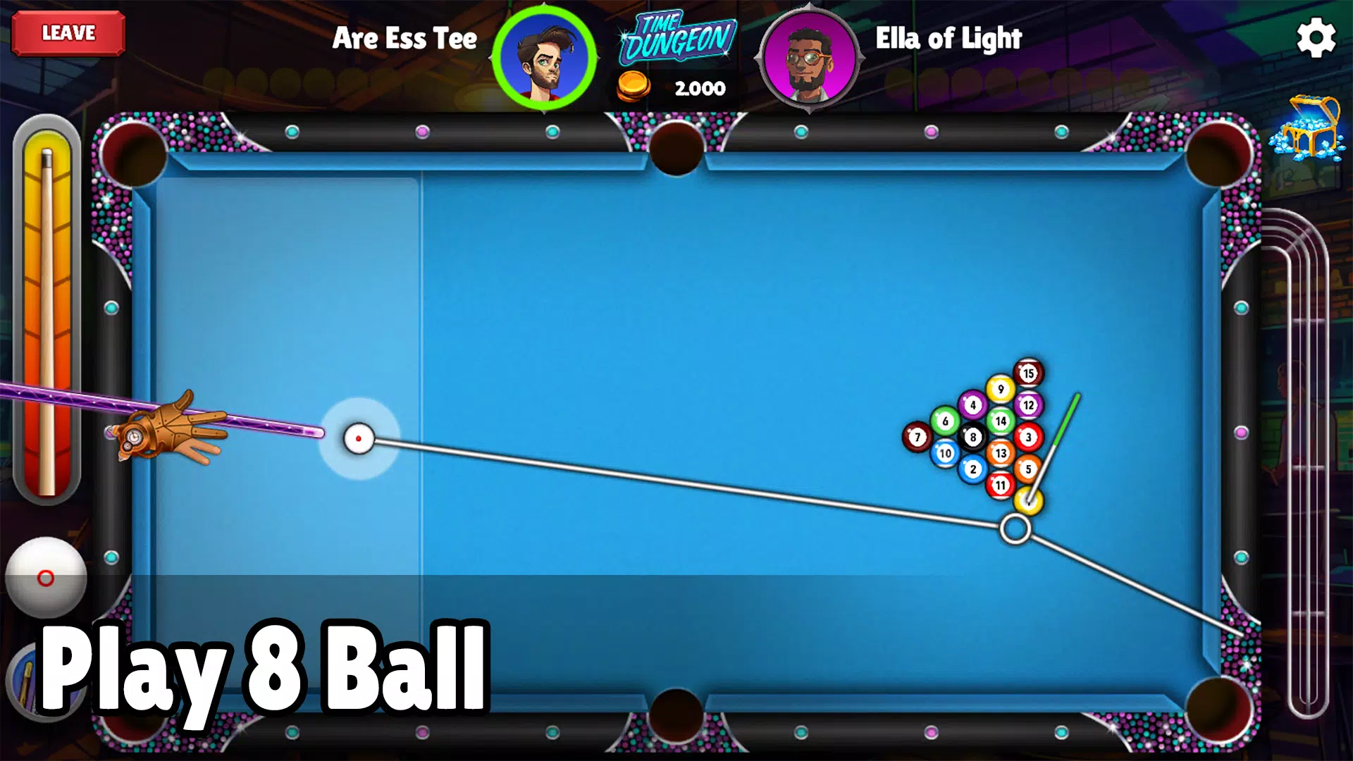 PoolStrike 8 ball pool offline Capture d'écran 0