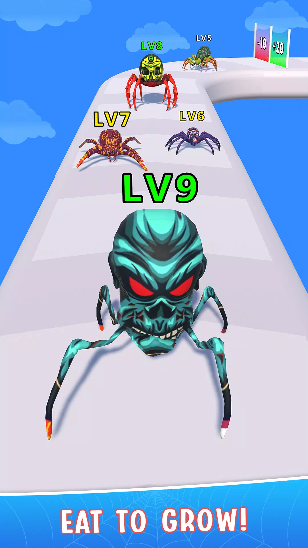 Spider Run: Spider Evolution Ekran Görüntüsü 2