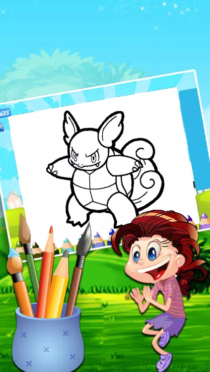 Coloring Book For Pokestar Capture d'écran 0