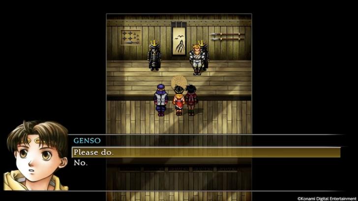 Suikoden 1 & 2 HD Remaster Dialogue Log