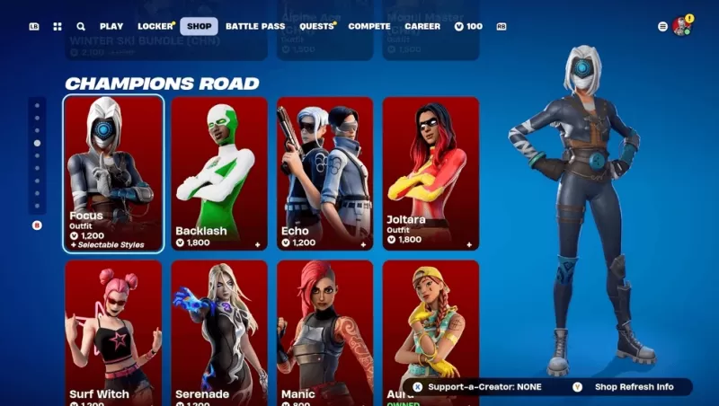 Fortnite Mobile: Dostęp i kupowanie skór z V-Bucks
