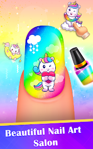 Nail polish game nail art Captura de pantalla 0