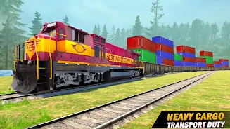 City Train Driving Train Games Schermafbeelding 2