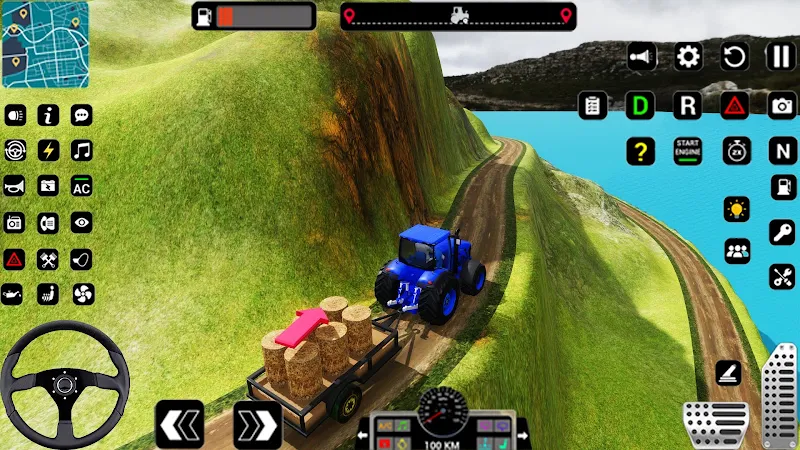 Tractor Trolly Driving Games Screenshot 2