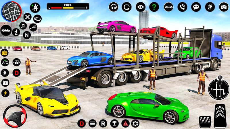 Car Transport Truck Games ဖန်သားပြင်ဓာတ်ပုံ 0