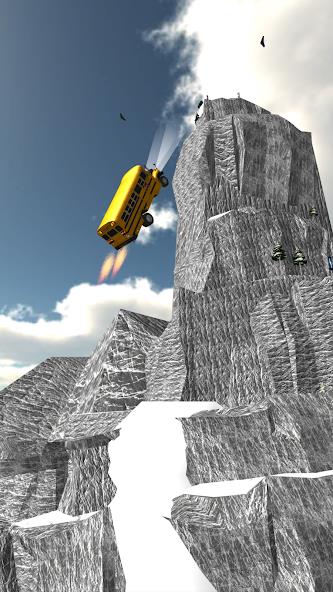 Stunt Truck Jumping Mod Captura de tela 3