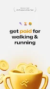 Fitmint: Get paid to walk, run Capture d'écran 0