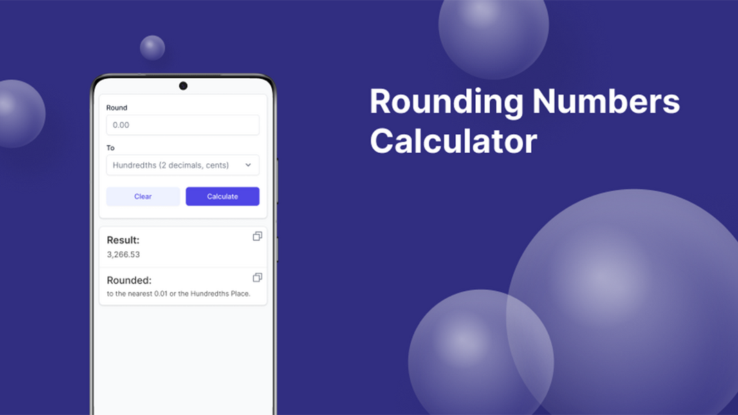 Rounding Calculator Captura de tela 2