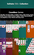 550+ Card Games Solitaire Pack Скриншот 1