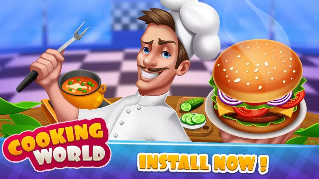 Cooking World - Food Fever & Restaurant Craze স্ক্রিনশট 0