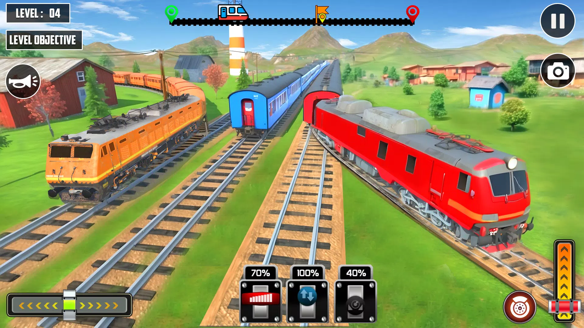 Train Driving Locomotive Games Screenshot 2