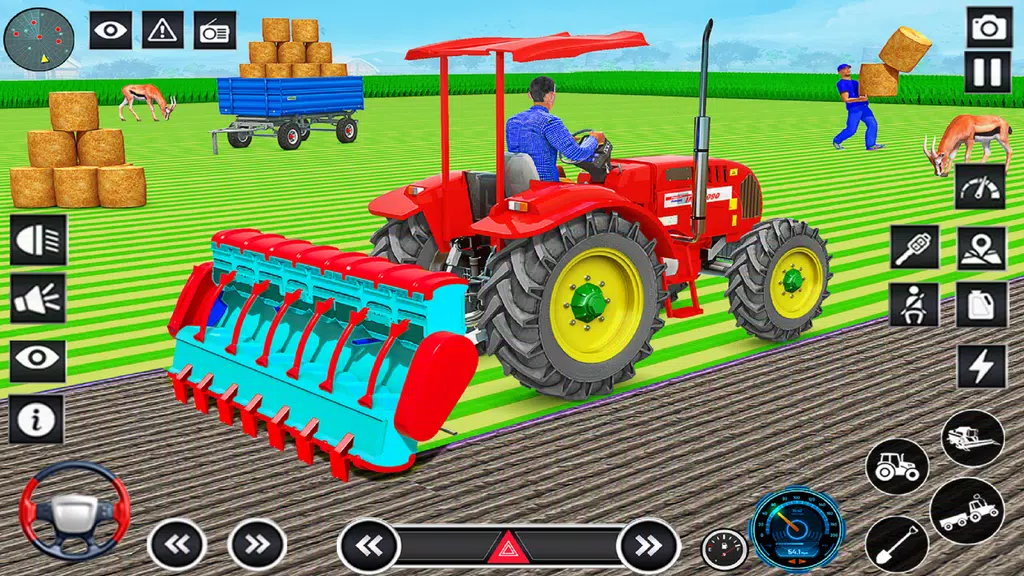 Farming Games: Tractor Driving Capture d'écran 1