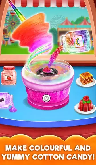 Cotton Candy Shop: Candy Maker स्क्रीनशॉट 0