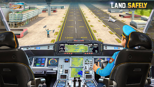 City Pilot Flight: Plane Games Tangkapan skrin 0