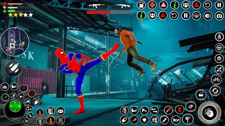 Spider Games: Spider Rope Hero應用截圖第2張