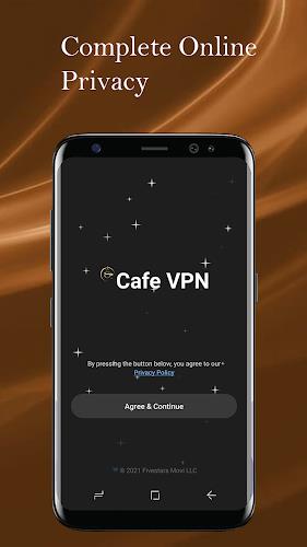 CAFE VPN - Fast Secure VPN App Скриншот 1