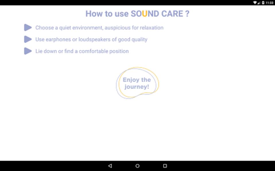 SOUND CARE Screenshot 2