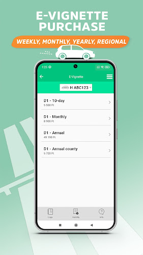 Voxpay - parking & e-vignette Скриншот 2